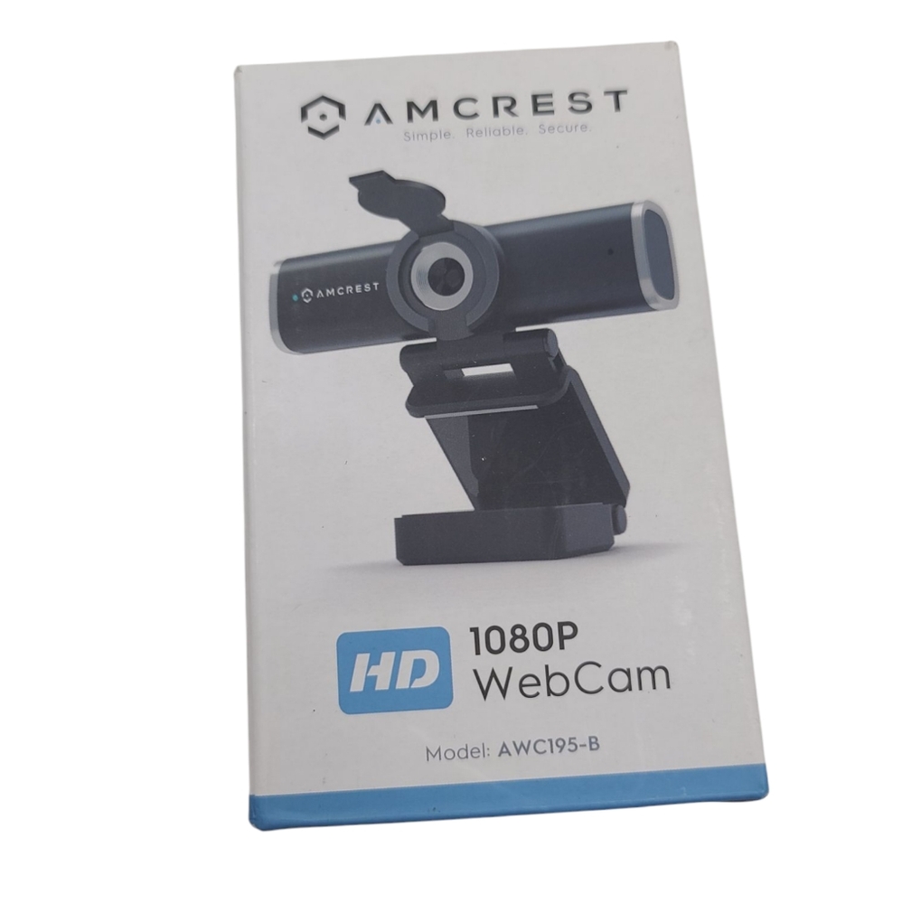 AmCrest 1080P HD Webcam AWC195-B